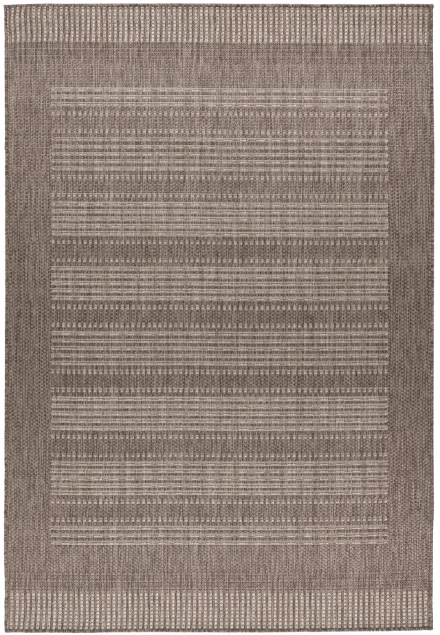 Muratap Casa Buitenkleed – Indoor & Outdoor, Sisal-Look Vloerkleed, Weerbestendig, Tuin, Balkonkleed - Taupe