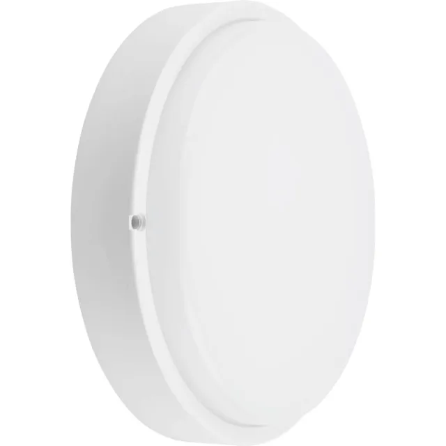 LEDVION LED Bulkhead Plafonddlamp Badkamer Wit Ø28 (Rond - 20W - CCT - IP65)