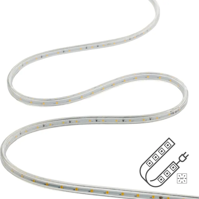 Bailey RoBust LED lichtslang 20 meter 8W/m 840lm/m 4000K IP65 Stekkerklaar op kabelhaspel | Koel Wit | 160 watt | 10.000 Branduren