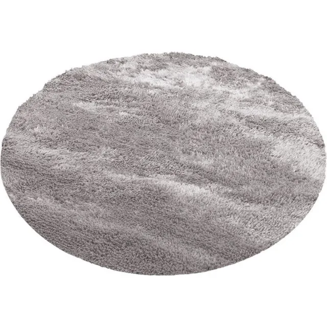 flycarpets CURACAO ROND GRIJS VLOERKLEED