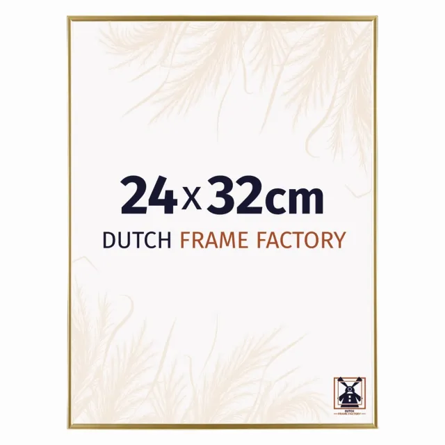 Dutch Frame Factory Fotolijst 24x32 cm - Kunststof - Goud - Easy