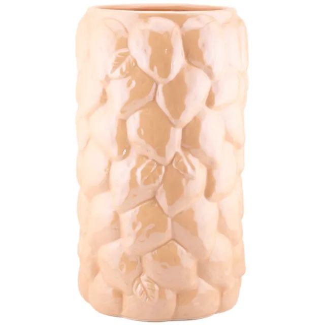homebound by ky Aardewerk vaas Glossy peach