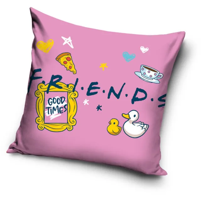 Friends Sierkussen TV serie Friends Good Times 40x40 cm (inclusief vulling) allerlei kleuren