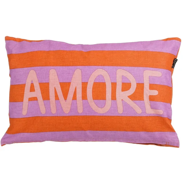 Mica Decorations Amore sierkussen, 55x35 cm Oranje