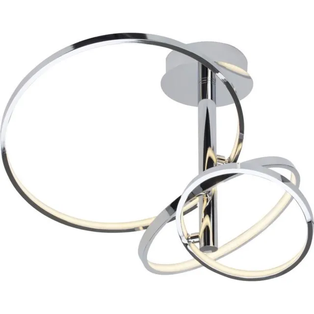 Brilliant SATURN Plafondlamp 1x26W Chroom LED G94245/15