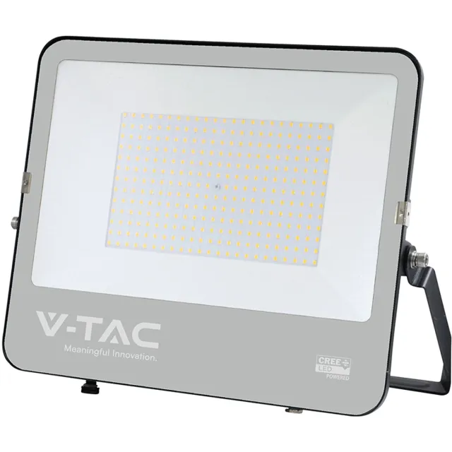 V-TAC VT-44201 LED Schijnwerpers Slanke Schijnwerpers 200W 27000lm 6500K IP65 Zwart VT-44201