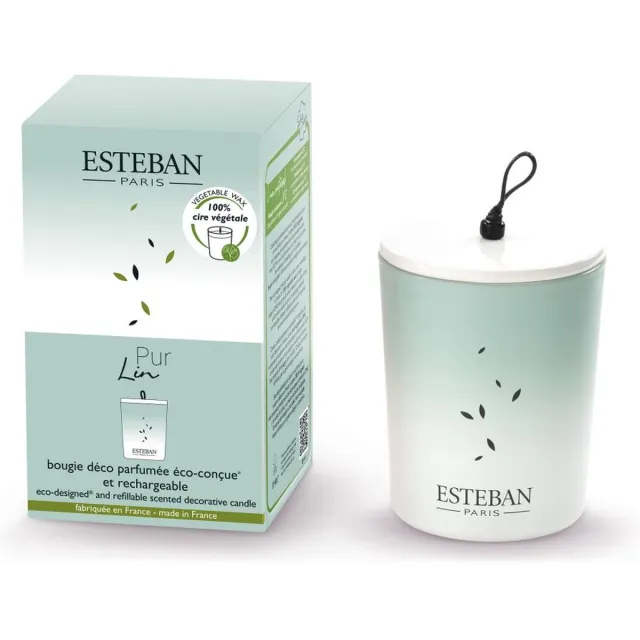 Esteban Classic Pur Lin Geurkaars decoratief 180gr Multicolor