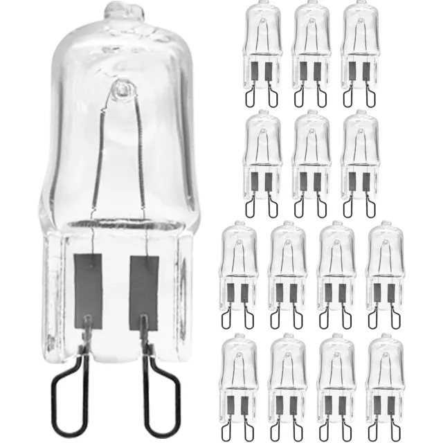 Modee Ovenlamp Halogeenlamp G9 - 25W 260lm 230V - Warm Wit Licht - 300 Graden - Dimbaar - 15 stuks