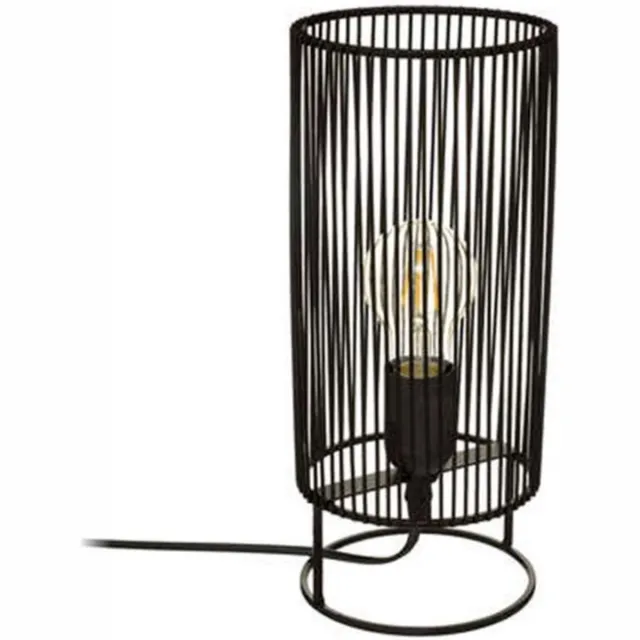 Atmosphera Créateur d'intérieur® NORA tafellamp van opengewerkt metaal Noir