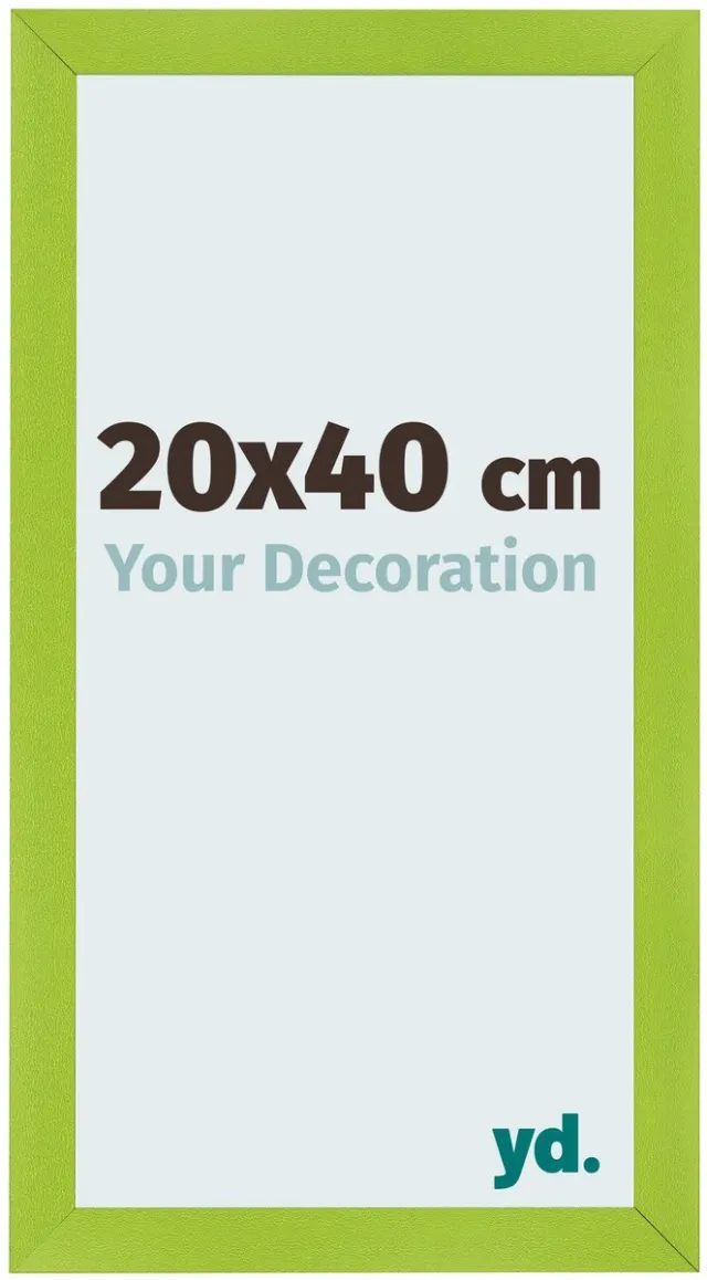 yd. Your Decoration - Fotolijst 20x40 cm - MDF - Groen - Pisa