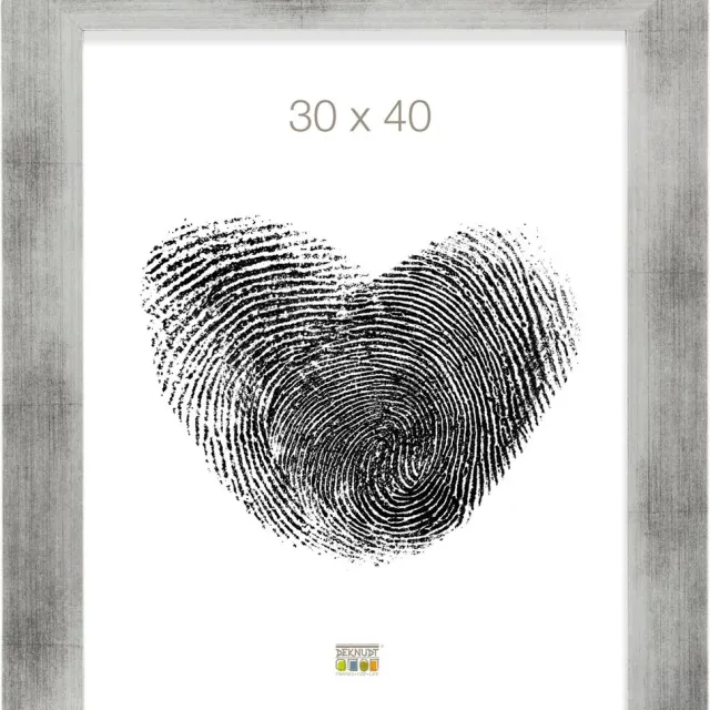 Deknudt Frames fotolijst S43BD1 - antiek zilverkleur - foto 30x40 cm