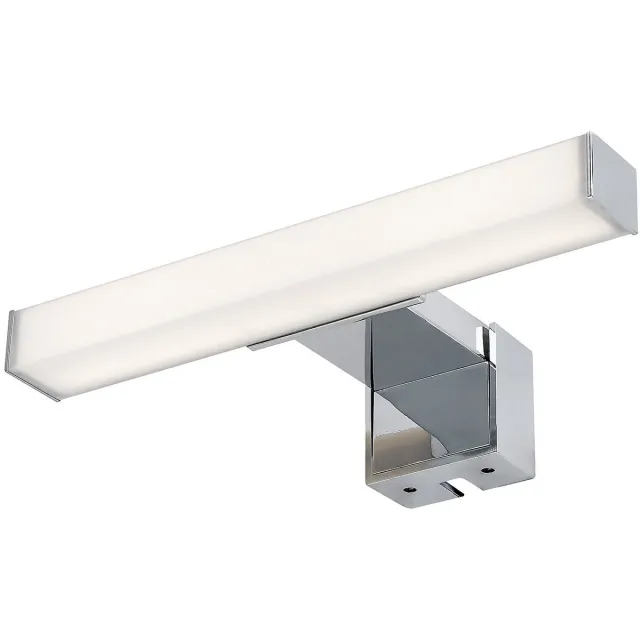 Rabalux Oliro Spigellamp - LED-badkamerlamp 4 W, chroom, IP44, 4000 K, 75047- wit