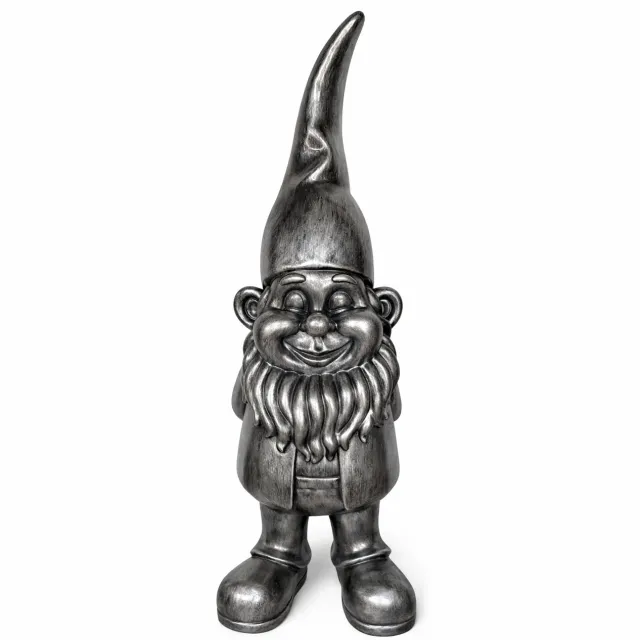 Damn Tuinkabouter 100 cm - antiek zilver