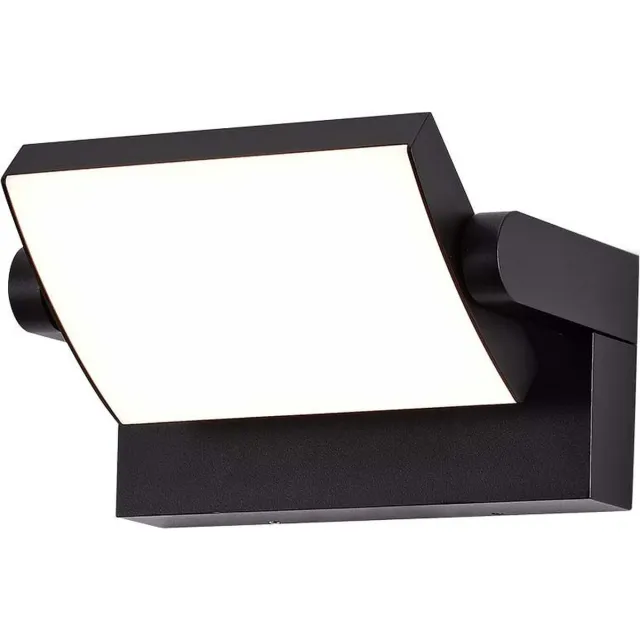 V-tac VT-11020-B LED Draaibare Wandlamp - IP65 Waterdicht - Zwart - 17W - 2520 Lumen - 3000K