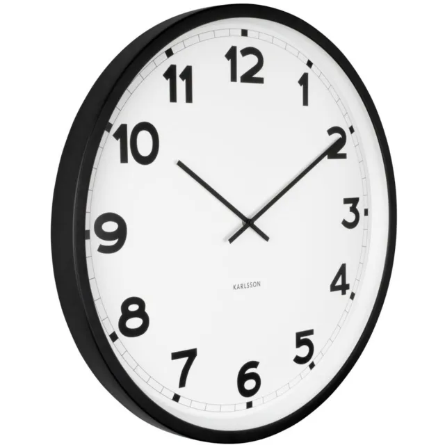 Karlsson Wandklok New Classic - Large - Wit - Ø60cm - Modern