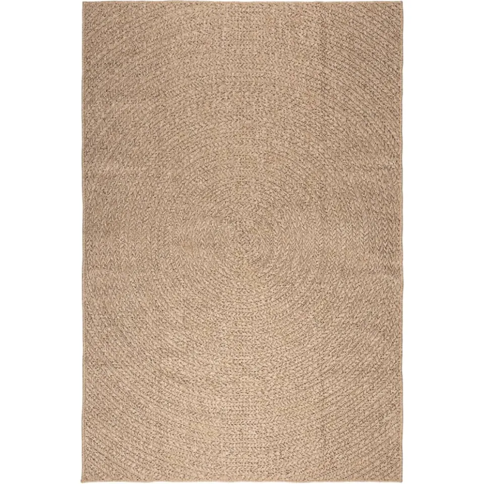 vidaXL Vloerkleed ZIZUR binnen en buiten 200x290 cm jute look Bruin