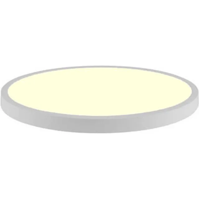 Horoz Electric LED Paneel - Ø30 Warm Wit 3000K - 28W Opbouw Rond - Mat Wit - Flikkervrij