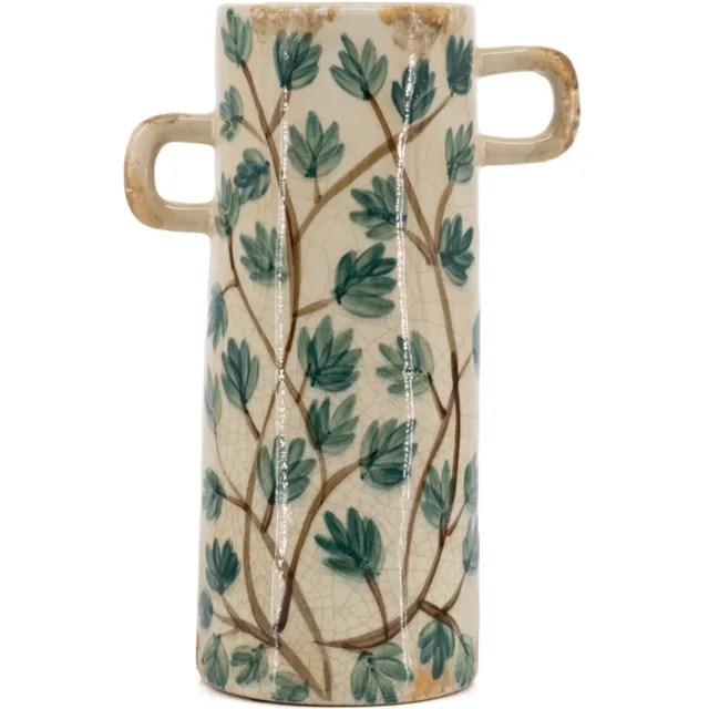 homebound by ky Aardewerk vaas handgeschilderd Midori Multi