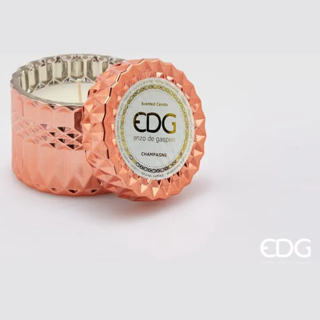 Enzo De gasperi - EDG EDG Enzo de Gasperi Crystal geurkaars rond Champagne