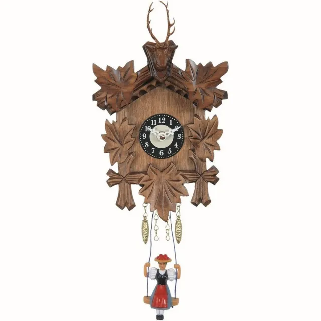Engstler 127 SQ - Wandklok met schommel - Quartz meerkleurig
