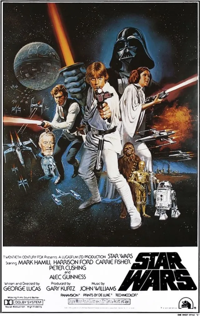 Star Wars Classic Poster 61x91.5cm Multi color