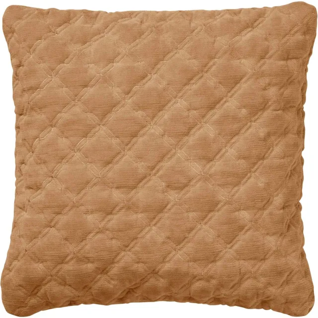 Hoii ADELE | sierkussen 45x45 cm | Tobacco Brown | bruin | Hoii | met duurzame kussenvulling