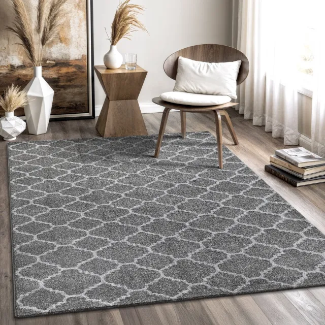 Muratap Boho Klasik Laagpolig Vloerkleed Grijs- 160x230 CM