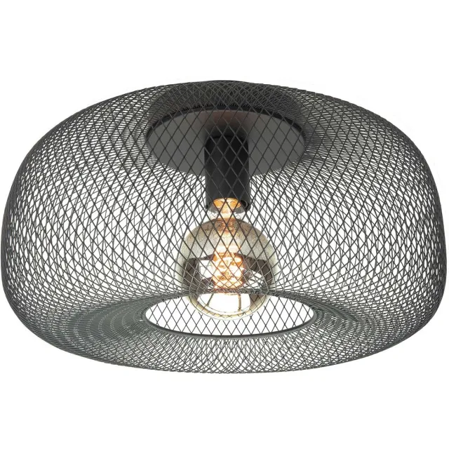 Highlight Plafondlamp Honey Ø 39 cm zwart