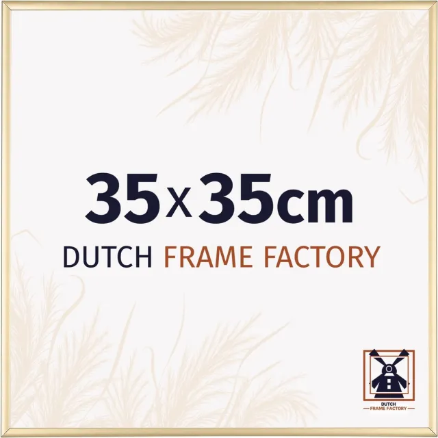 Dutch Frame Factory Fotolijst 35x35 cm - Aluminium - Goud - Kampen