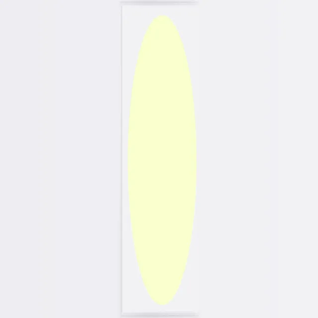 Tsong LED paneel 30x120 cm ovaal lichtvlak - 36W - Warmwit 3000K - 3240 lm - CRI80 - 230V