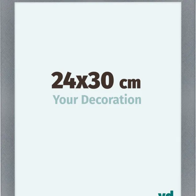yd. Your Decoration - Fotolijst 24x30 cm - MDF - Aluminium Geborsteld - Como