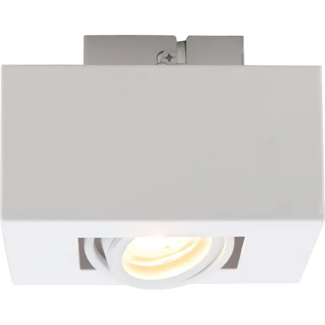 Olucia AKIRA - Opbouw Downlight - Wit - Vorm: Vierkant