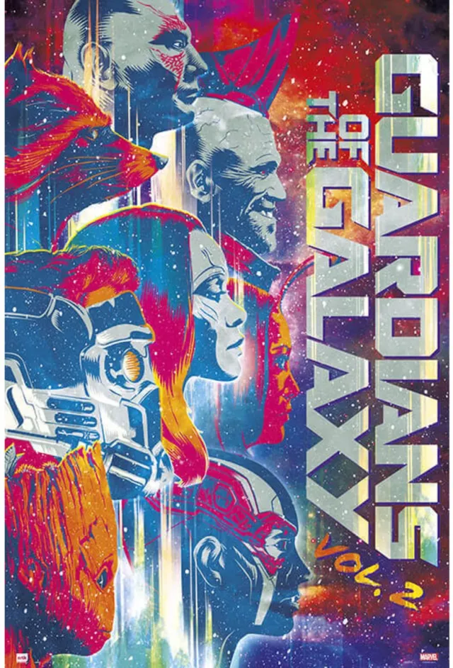 Marvel Guardians of the Galaxy vol 2 Poster 61x91.5cm Multi color