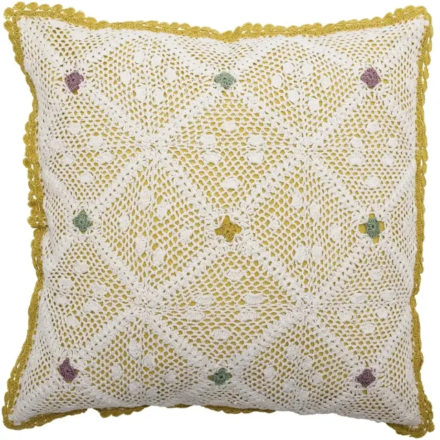 Bloomingville Kussen katoen naturel Rovigo 45x45cm [gid://shopify/Metaobject/297300001103]