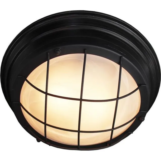 Brilliant Typhoon - Plafondlamp - E27 max 2x25W - Antiek Zwart