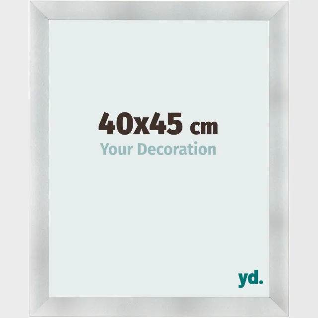 yd. Your Decoration - Fotolijst 40x45 cm - MDF - Aluminium Geborsteld - Pisa