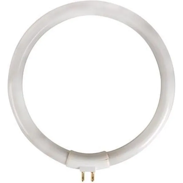 Velleman T4 vervanglamp 12W, koelwit 6500K, ronde buislamp, voor loeplamp VTLAMP10, helder flikkervrij werklicht, 720 lumen, elektronica, modelbouw, precisiewerk