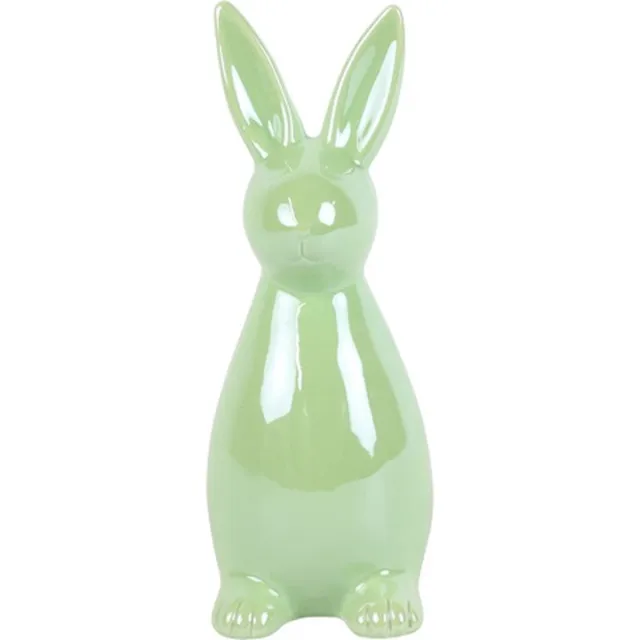 Countryfield Aurora Haas M groen - paasdecoratie H19cm