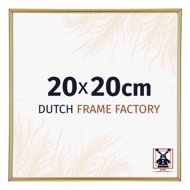 Dutch Frame Factory Fotolijst 20x20 cm - Kunststof - Goud - Angers