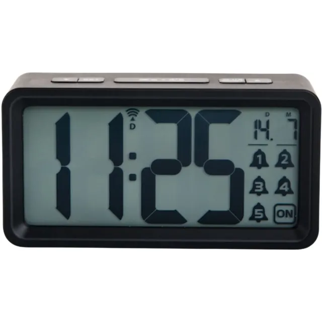 Technoline Radio gestuurde wekker - Datum en weekdagweergave - Technoline WT 496 Black