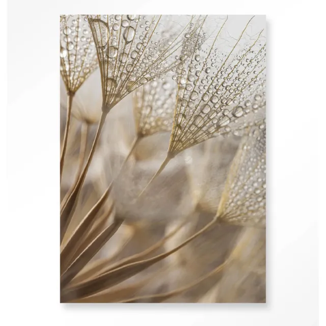 Urban Cotton Wandkleed Natuurlijk Abstractie 110x145 cm