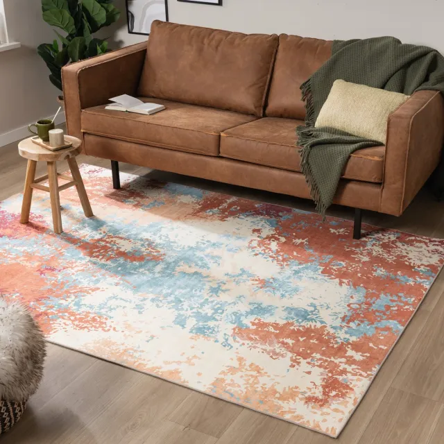 Fraai Modern vloerkleed - Sarge Meerkleurig - 120x170cm Multicolor