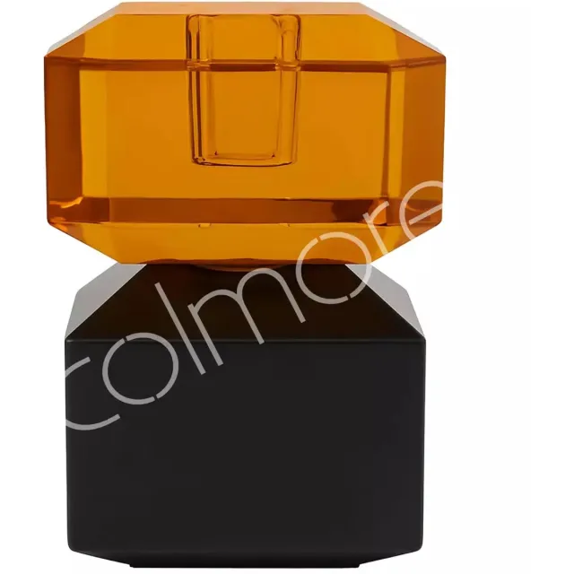 Colmore by Diga kaarshouder living in luxury-meerkleurig kristalglas 6x6x9cm multicolor