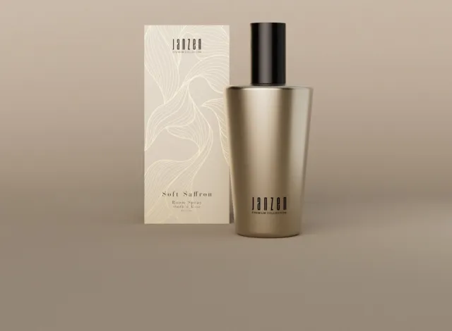 Janzen Room Spray Soft Saffron Zwart