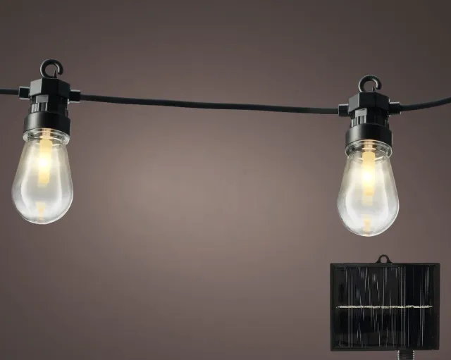 Lumineo Partylight solar 8 functies twinkel effect