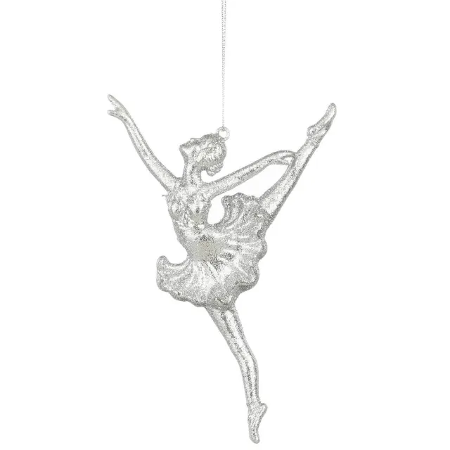 Mica Decorations ornament ballerina - zilver