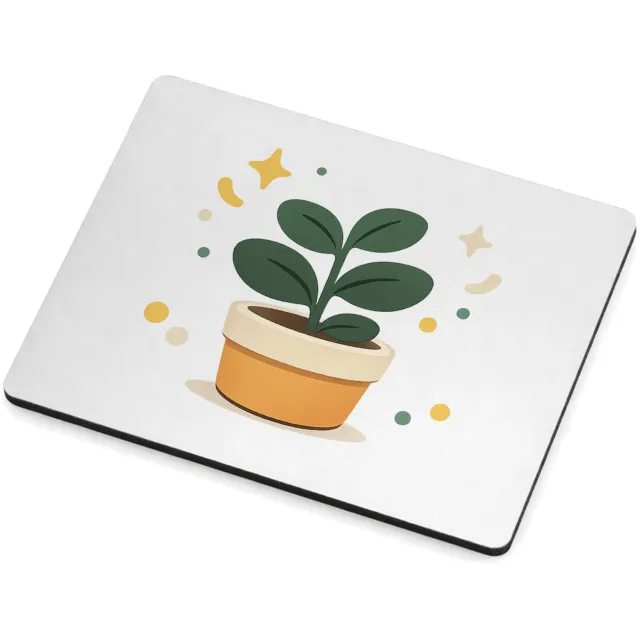 Mr Cadeautjes MDF magnetische fotolijst 9 x 7 - design Een vrolijke bedankmok met een kleine, centraal geplaatste i | cadeau Wit