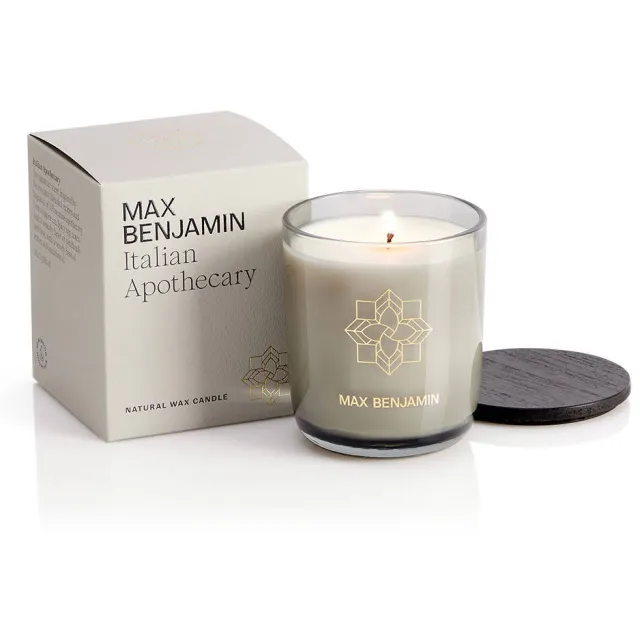 Max Benjamin geurkaars - Italian Apothecary lichtgrijs