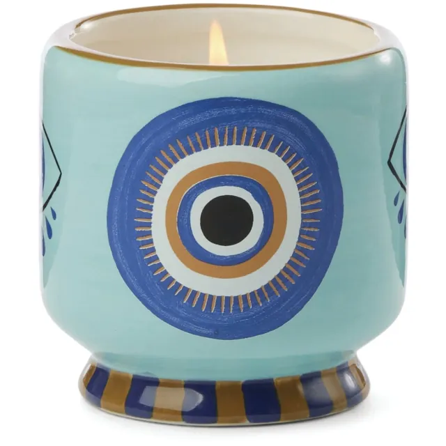 Paddywax Geurkaars A Dopo Eye - wierook en rook - keramiek 227 gr. Multicolor