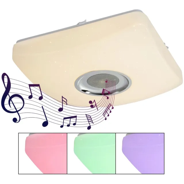 Globo plafonniere - Ayleen - wit - kunststof - LED - 41349-18